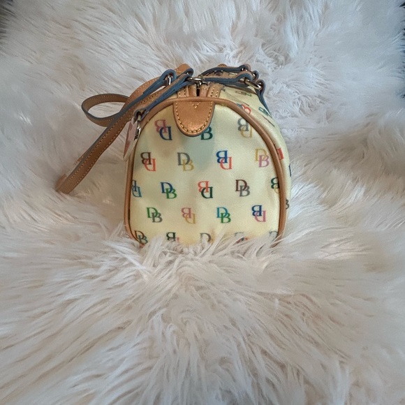 Dooney & Bourke Monogram Rainbow Barrel Bag - Picture 5 of 16